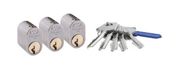 Nycklar vid nyckeltillverkning som krävs för att byta lås