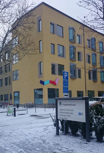 Kaggeledsgatans ÄBO där Låsproffsen gjort låsjobb.